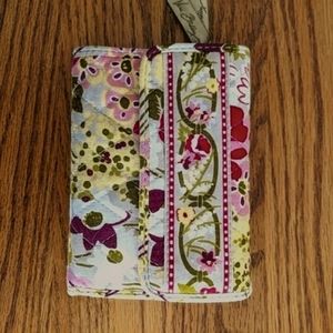 Vera Bradley Make Me Blush Tri Fold Wallet